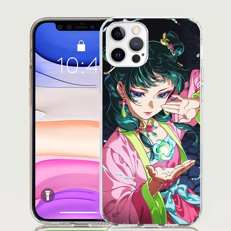 

A-Apothecary D-Diaries Maomao Чехол для телефона Для iPhone 17 Air 16 15 Plus 11 14 Pro Max 13 Mini 12 7 8 + SE Узор Art Индивидуальный C iPhone 15 Pro
