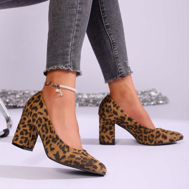 

Французькі весільні туфлі 2025 осінь нові темпераментні елегантні для роботи не втомлюють ноги товсті підбори одинарні туфлі жіночі великого розміру 41