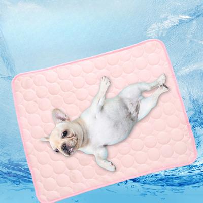 Pet Ice Mat Summer Dog Mat Ice Silk Mat Dog Nest Cat Nest Cooling Mat Pet Supplies