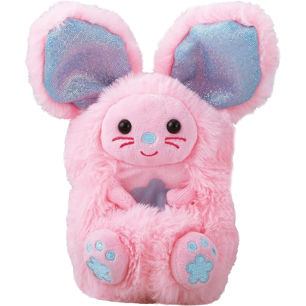 Happinet Nadenade Kurun Flapping Ear Rabbit Plush Toy Soft and Cuddly 30cm