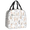 Custom Marcus The Worm Robert Help Thermal Insulated Lunch Bag Women Portable Lunch Container for Travel Multifunction Food Box