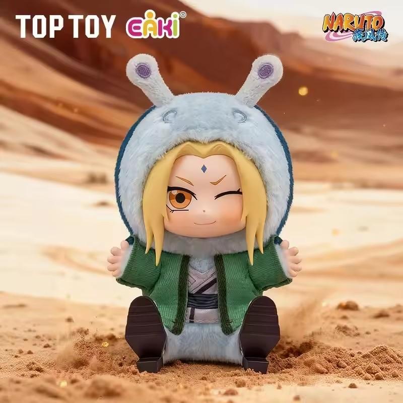 Beautiful En Stock Genuino TOPTOY EAKI Naruto Sentado Fiesta Konohagakure San'in Jiraiya Orochimaru Tsunade Linda Caja Ciega De Peluche Ju