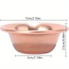 1PC 7cm Copper Tibetan Bowl Buddha Disciples to Supply Water Meditation Mini Brass Cup Home Desk Decor
