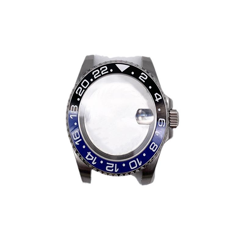 40MM Automatic Mechanical Watch Case for NH35/NH36 Movement, Submariner Style, Large Dial Compatible.