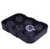 Food-Grade Silicone Ice Ball Mold - 6 or 8 Round Ice Balls, Easy Release, For Home or Commercial Use