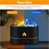 250ml Usb Air Humidifier Essential Oil Diffuser Noise Reduction 3d Flame Mist For Home Bedroom Decor