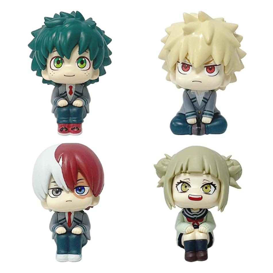 Anime My Hero Academia Anime Figure Character Toya Himiko Deku Boku Action Figures Character Collection Series Model Doll Gifts
