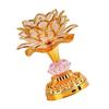 LED Flower Lamp Color Changing Electronic Decorative Light for Adding Ambiance and Holiday Gifting Golden