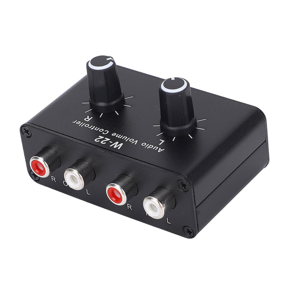 3,5 mm Lautstärkereglerbox Balanceregler Kleiner Abschwächerknopf Line-Lautstärkereglerbox