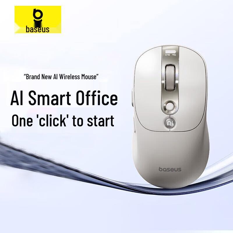 

Baseus Editor AI Smart Wireless Mouse with Screen Display