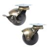 1.5inch Universal Swivels Casters Bearing Furniture Swivels Single Wheel Rolling Castors Office Chair Caster Wheel
