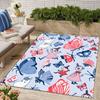 the Moomin Design Area Rug - Non-Slip, Soft & Cozy Floor Mat for Living Room, Bedroom, Office - Indoor/Outdoor Decorative Carpet