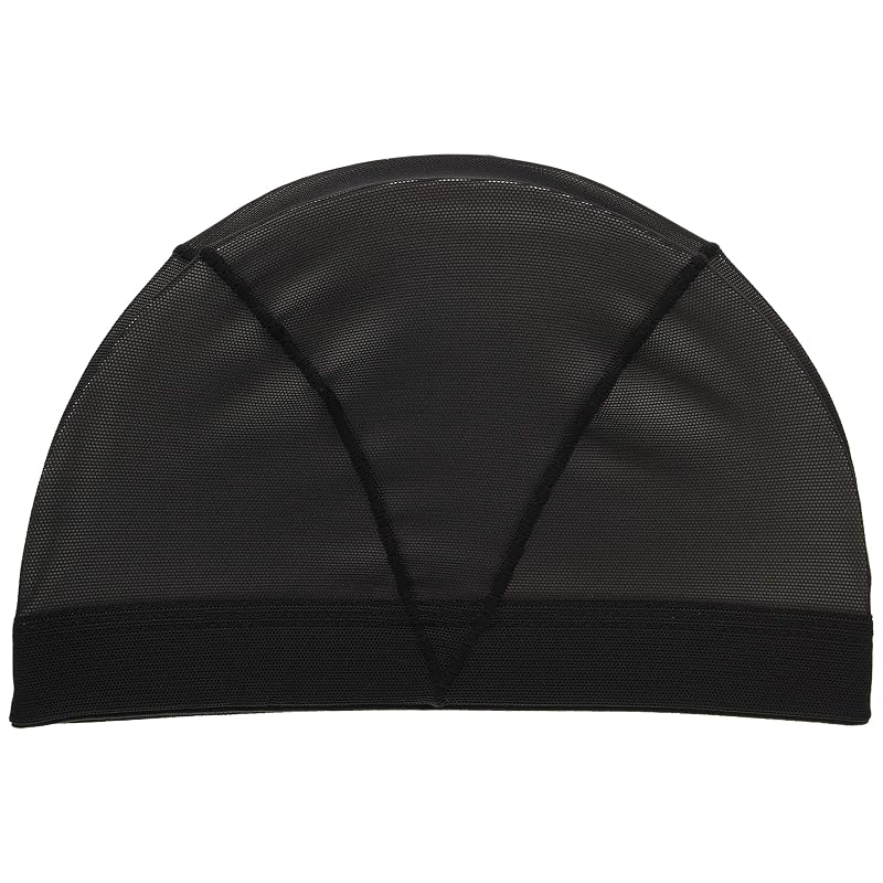 FOOTMARK Dash Swimming Cap 101121 Black (09) LL