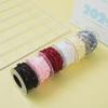 Handcrafted Beaded Yarn Pearl Ribbon for Flower Packaging and Accessories