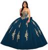 Gold Lace Applique Adult Dress Fluffy Strapless Tube Top Tulle Ball Dress Glitter Princess Dress Dress