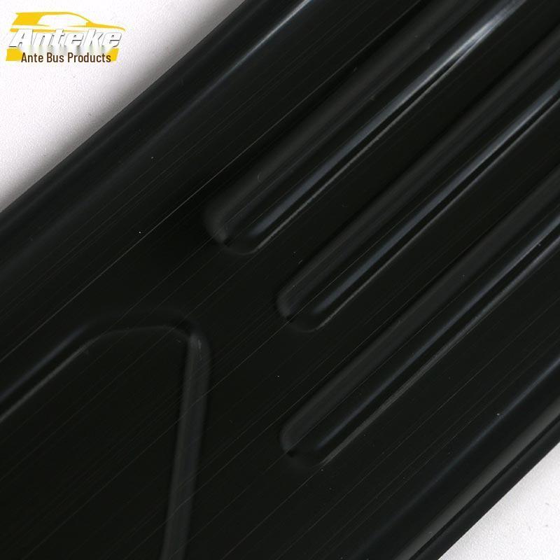 22 X5L Stainless Steel Sill Strips: Exterior Decorative Welcome Pedal Patches
