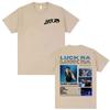 Rap Singer Luck Ra FACUNDO ALMENARA Album Tour 2025 Summer Men Women Harajuku Casual Fashion Oversized Pure Cotton Tshirt