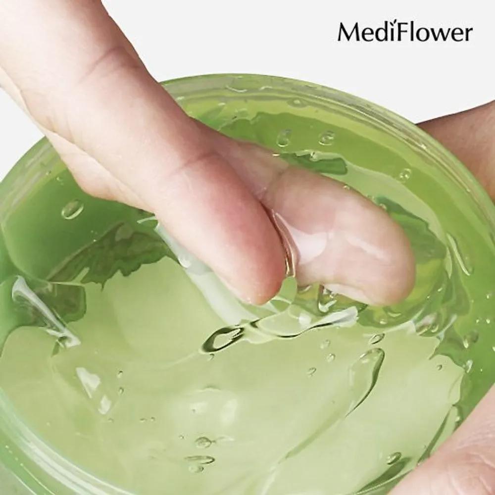 Aloe Vera Frisches Beruhigungsgel 300ml x2 + Centella Sanftes Beruhigungsgel 300ml x2