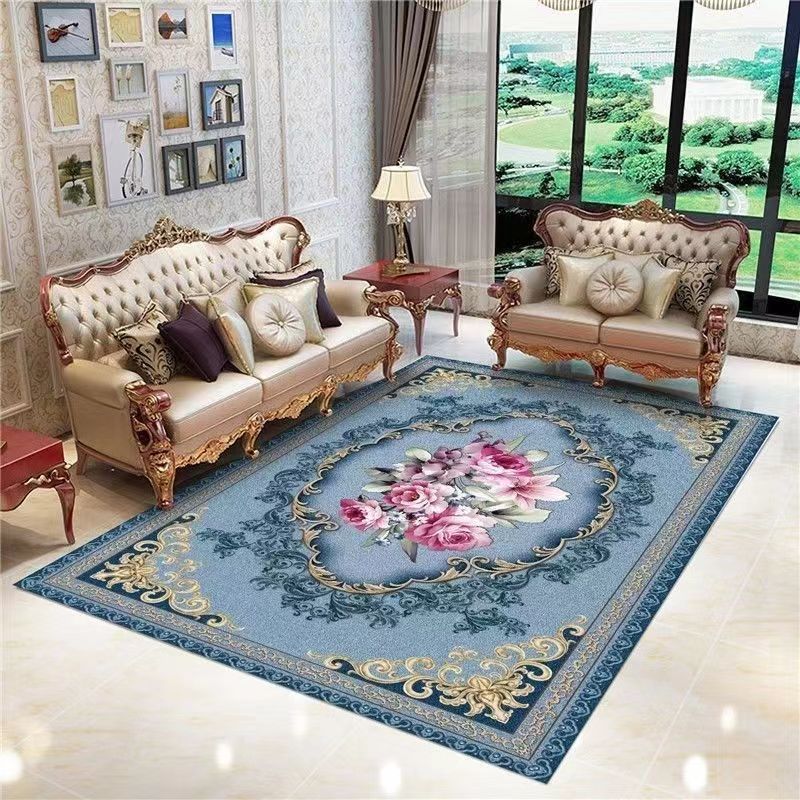 3D Carpet Living Room Bedroom Printed Carpet Wedding Floor Mat Modern and Simple Carpet