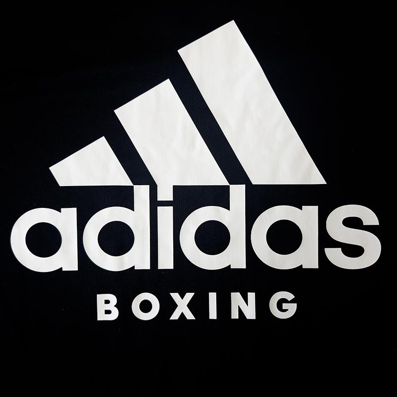 Adidas Color Block Letter Print Design Comfortable Pullover Short Sleeve T-Shirt Men Tops Black ADICTB-BW