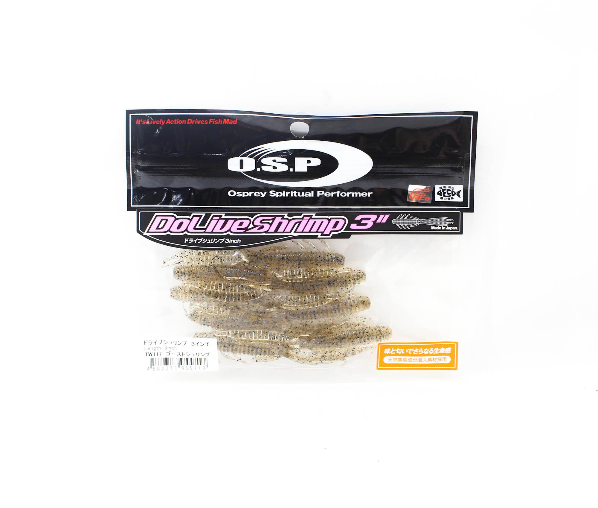 

OSP Soft Lure Dolive Креветка 3 дюйма TW-117 (5713)