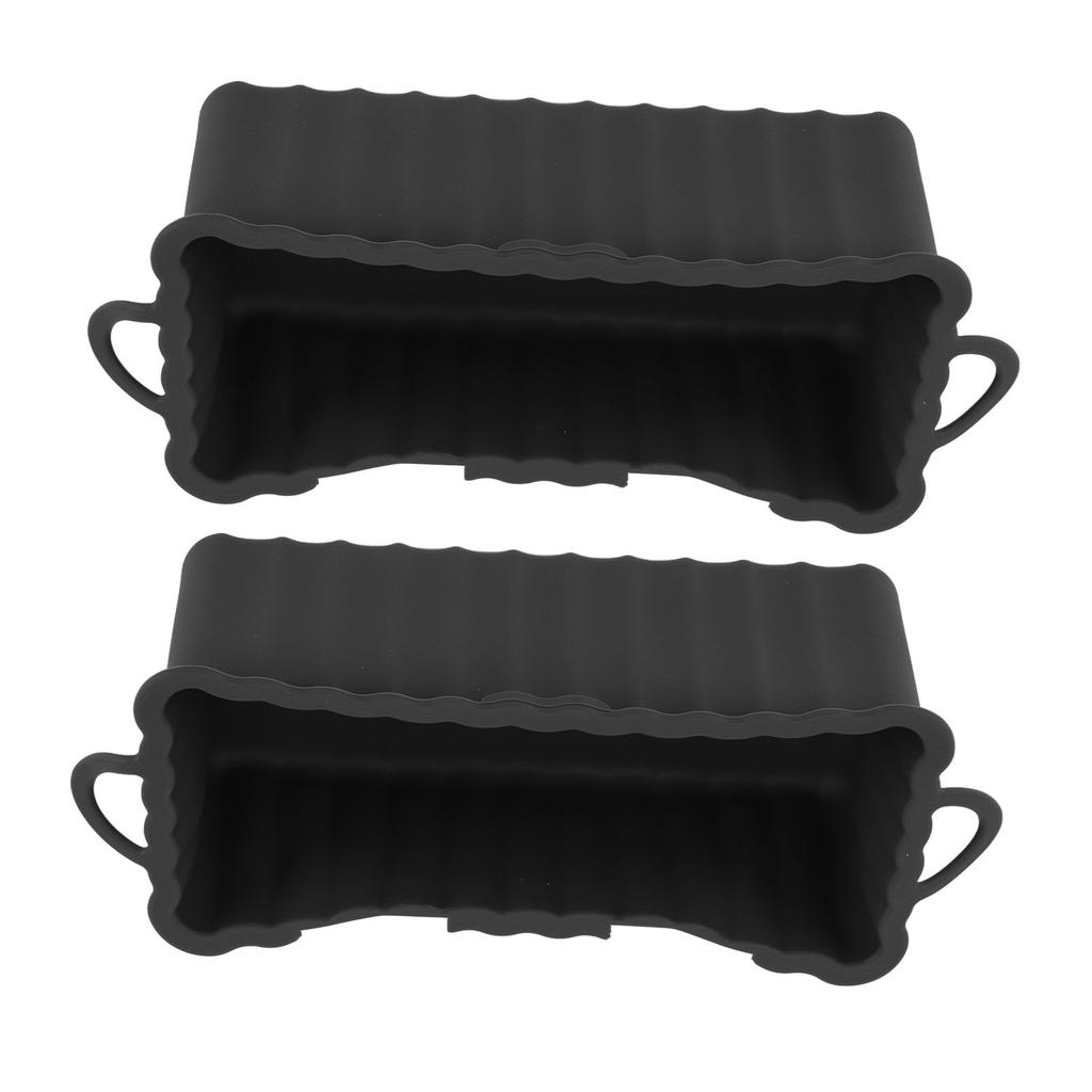 2KS Silikonová odkapávací miska na tuk pro Blackstone Griddle Opakovaně použitelná obdélníková miska na zachytávání tuku Vložka do misky pro kempování Grilování
