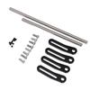 Metal Front Rear Modular Bumper     Fit for   1Celsius10 RC Crawler Chassis Alloy   Mount Set