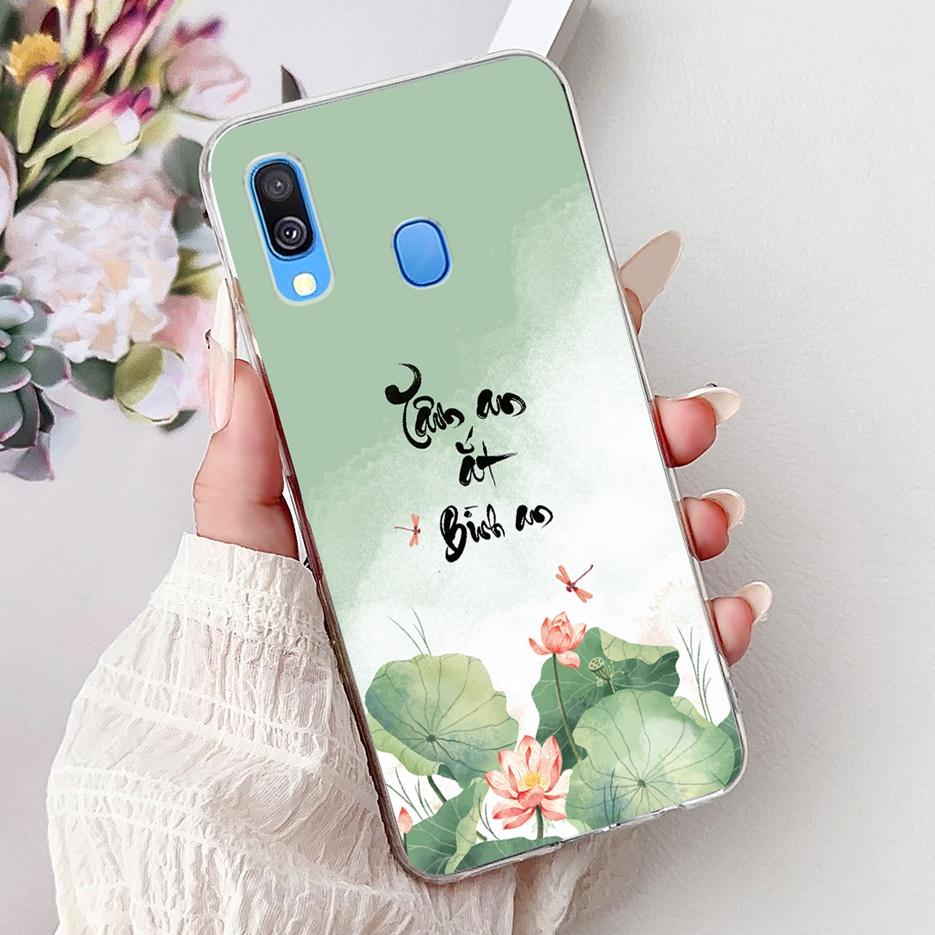 For Samsung Galaxy A40 Case SM-A405F Cute Cat Lion Painted Cover 5.9'' Soft Slim Phone Case For Samsung A40 A 40 GalaxyA40 Shell