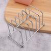 Stainless Steel Toast Bread Rack Space Saving Bread Cooling Rack New Bread Holder  Home Kitchen