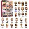 Weihnachts-Countdown 24 Tage Acryl-Adventskalender mit versteckten Blind Boxes für Weihnachtsgeschenke