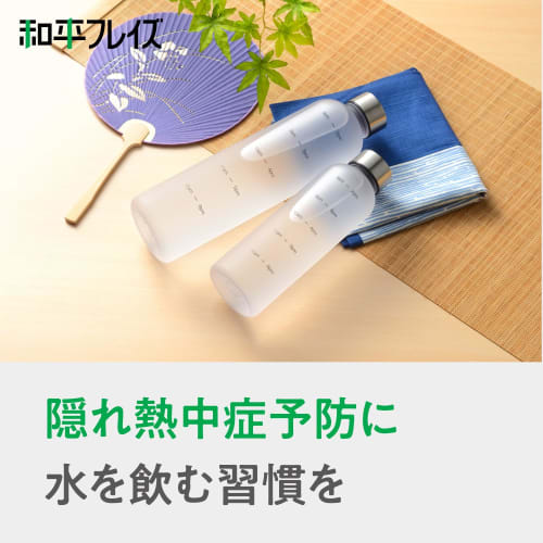 Wahei Phrase Reminder Bottle 1L Blue Time Marker BPA Free RH-1652