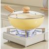 Ceramic Milk Pot Non Stick Pot Complementary Food Pot Cat Paw Small Stir Fry Pot Household Stir Fry Pot Fried Egg Instant Noodle Pot