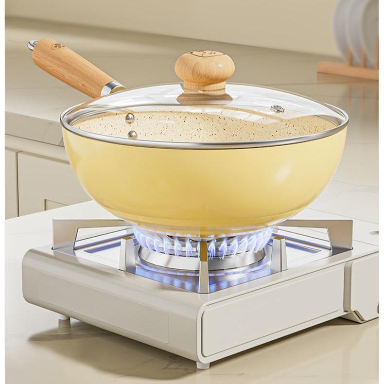 Keramik Milchtopf Antihafttopf Beikosttopf Katzenpfote Kleiner Wok Haushaltswok Spiegelei Instantnudeltopf