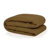Plush Reversible Microfiber Comforter Single Bed| 220 GSM Single Bed, Quilt, Duvet, 110 GSM ASH Grey +Tapenade