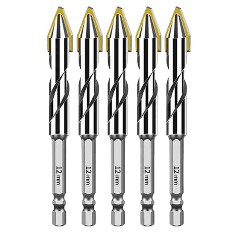 Eccentric Drill Bits In Multiple Sizes For Precise Hole Positioning On Various Materials Stone Wood Plastic DIY Projects