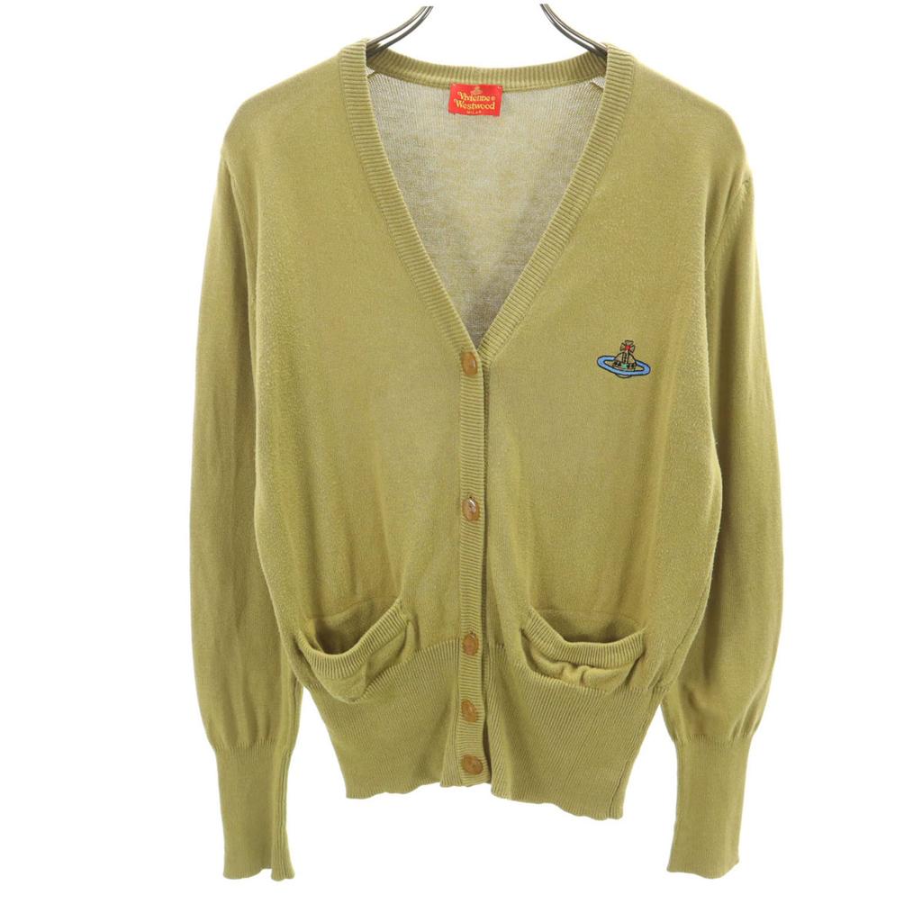 Vivienne Westwood Made in Italy Old Long sleeve V neck knit cardigan M Women Used