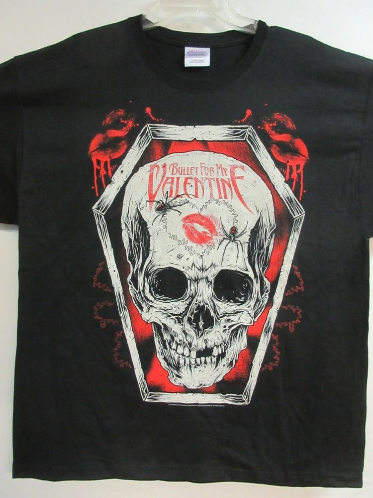

BULLET FOR MY VALENTINE OFFICIAL MERCH SKULL 2010 BAND MUSIC EXTRA LARGE Unisex T-Shirt XXL