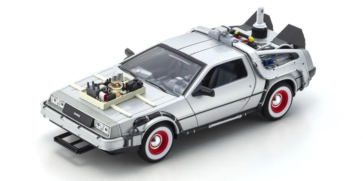

Kyosho WELLY DeLorean TO THE FUTURE Finished Model WE22444W55 1/24 (BACK III)