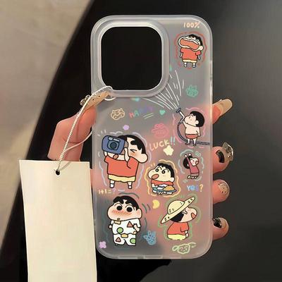Cartoon Painted Xiaoxin Case for All Apple Models from 11 To PRO MAX.