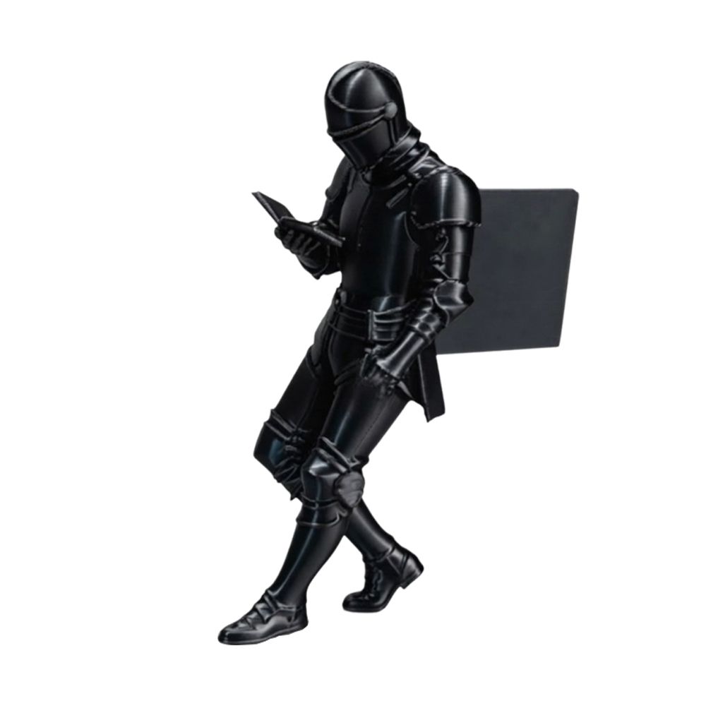 Figurine Craft Medieval Knight Bookmark Holder Book Nook Ornament For Book Lovers