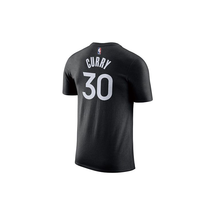 Nike Dri-Fit NBA Golden State Warriors Stephen Curry #30 Short Sleeve T-Shirt Men Tops Black BV8762-018