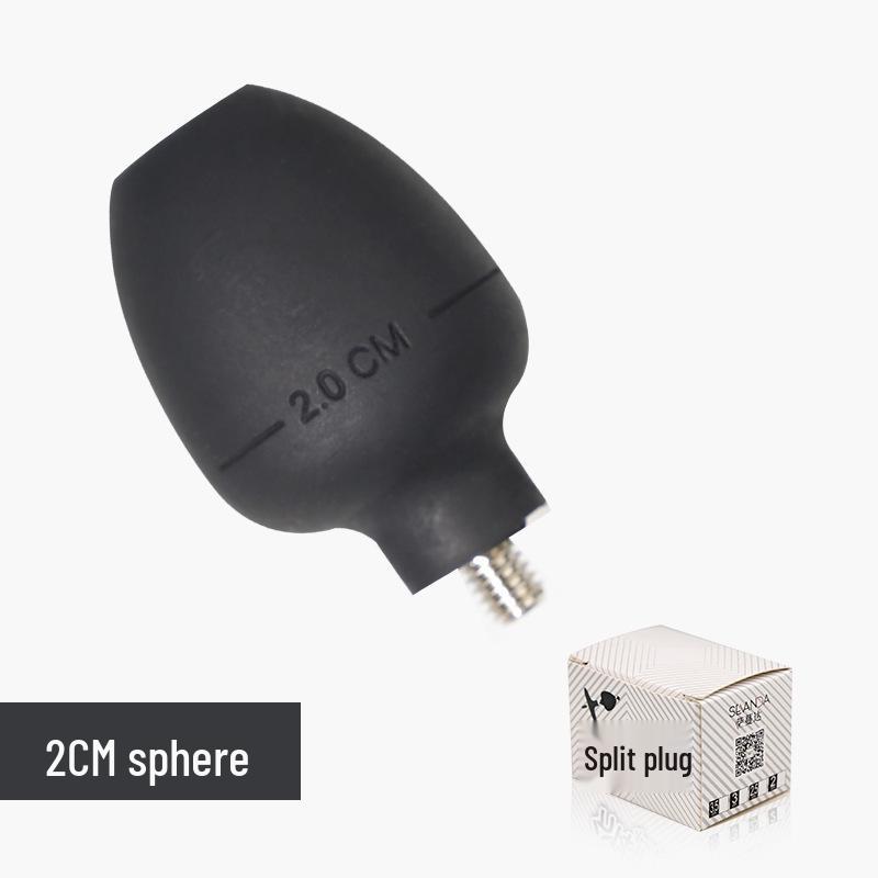 Samantha Silicone Detachable Split Butt Plug with Pull Beads for Adult Self-Stimulation and Shared Use