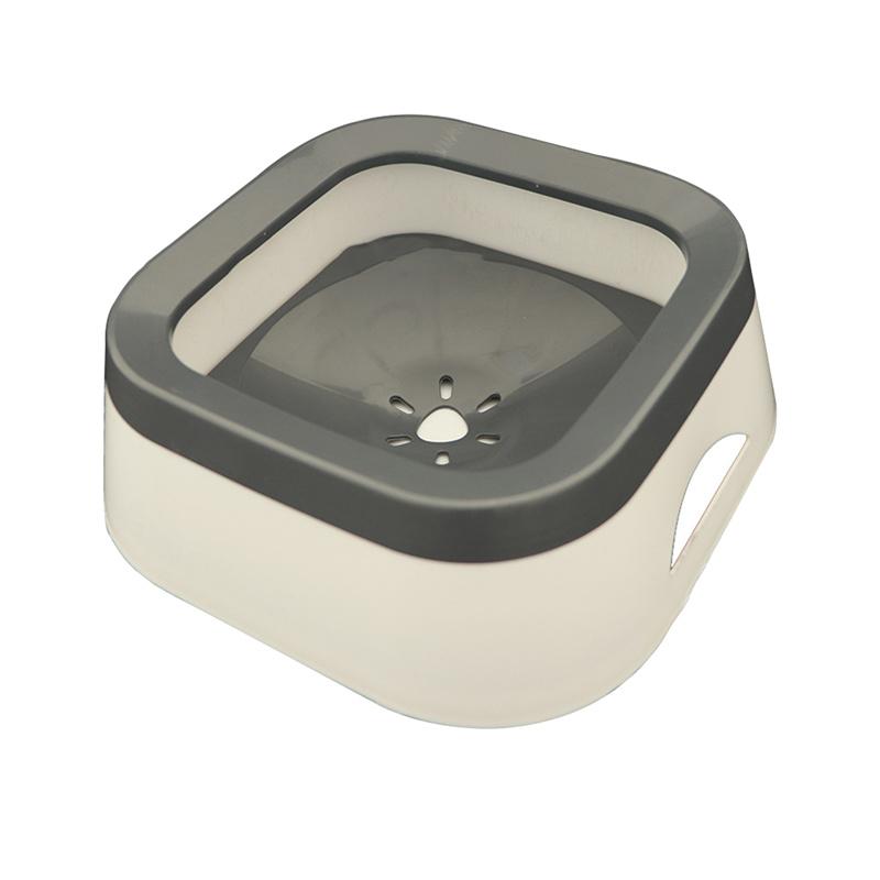 Dog Drinking Water Bowls 1000ml Large Capacity Floating Non-Wetting Mouth Cat Slow Anti-Overflow Water Feeding Dispenser