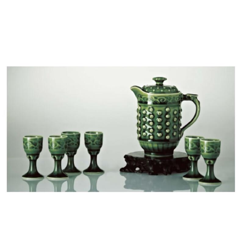 Qian Tang Xuan Huoci Qiankun Ceramic Wine Set