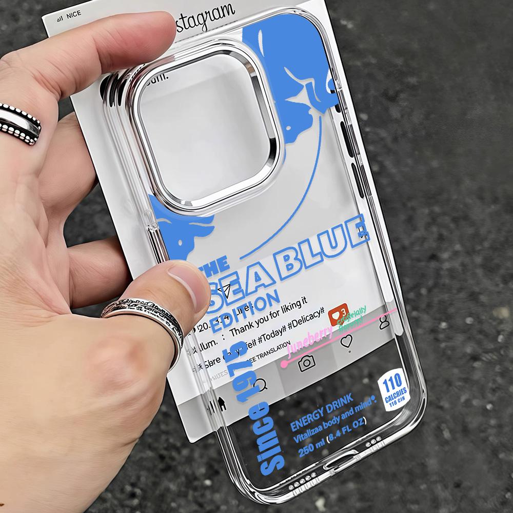 Handyhülle Für iPhone17 Pro Max 16 13 11 15 12 14 Plus Air 16E 17E Stoßfestes Silikon B-Bulles Energy Muster Rückseite