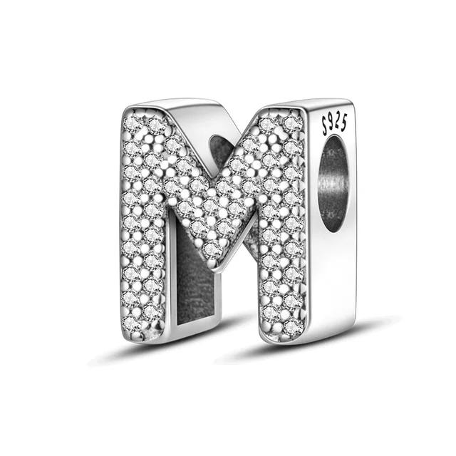 New Fashion Twenty Six Letter Bead Charms Boutique Design Suitable Ideal For Classic Party Jewellery Gifts High Quality