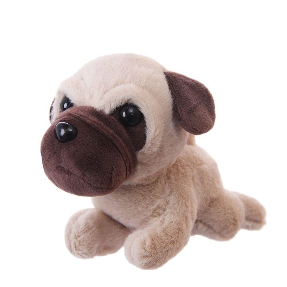 Stuffed Animal Puppy Plush Keychain Bag Charm Dog Plush Doll Jewelry Gift Dog Pendant  Car Keyrings