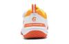 Li Ning Ace KD Synthetic Leather Anti Kick And Abrasion Resistant Low Top Kids' Training Shoes White Orange AYTT040-2