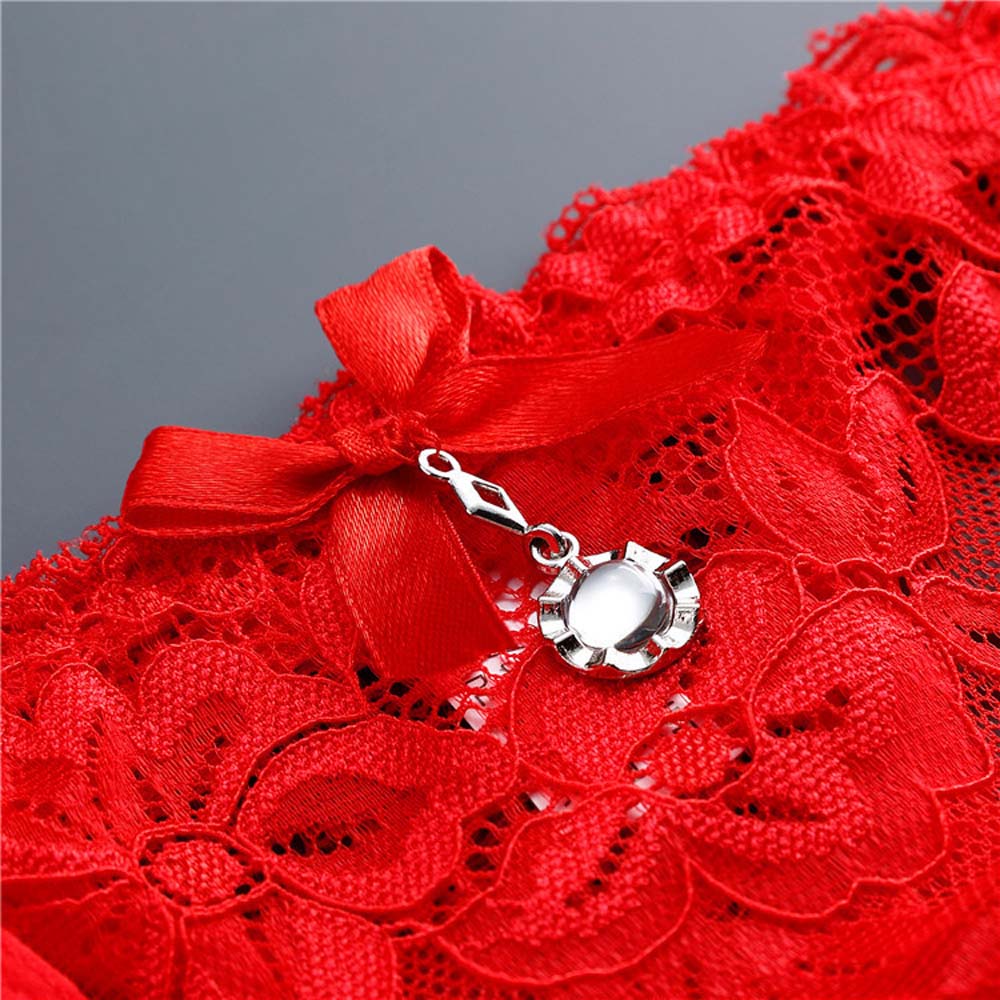 Female Low-waist Underpants Underwear G String Pendant  Women Thong Sexy Briefs Lace Panties