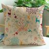 Modern Minimalist Cartoon Christmas Cushion Cover Christmas Sofa Decoration Cotton Linen Pillow Case Elk Christmas Gifts Cojines